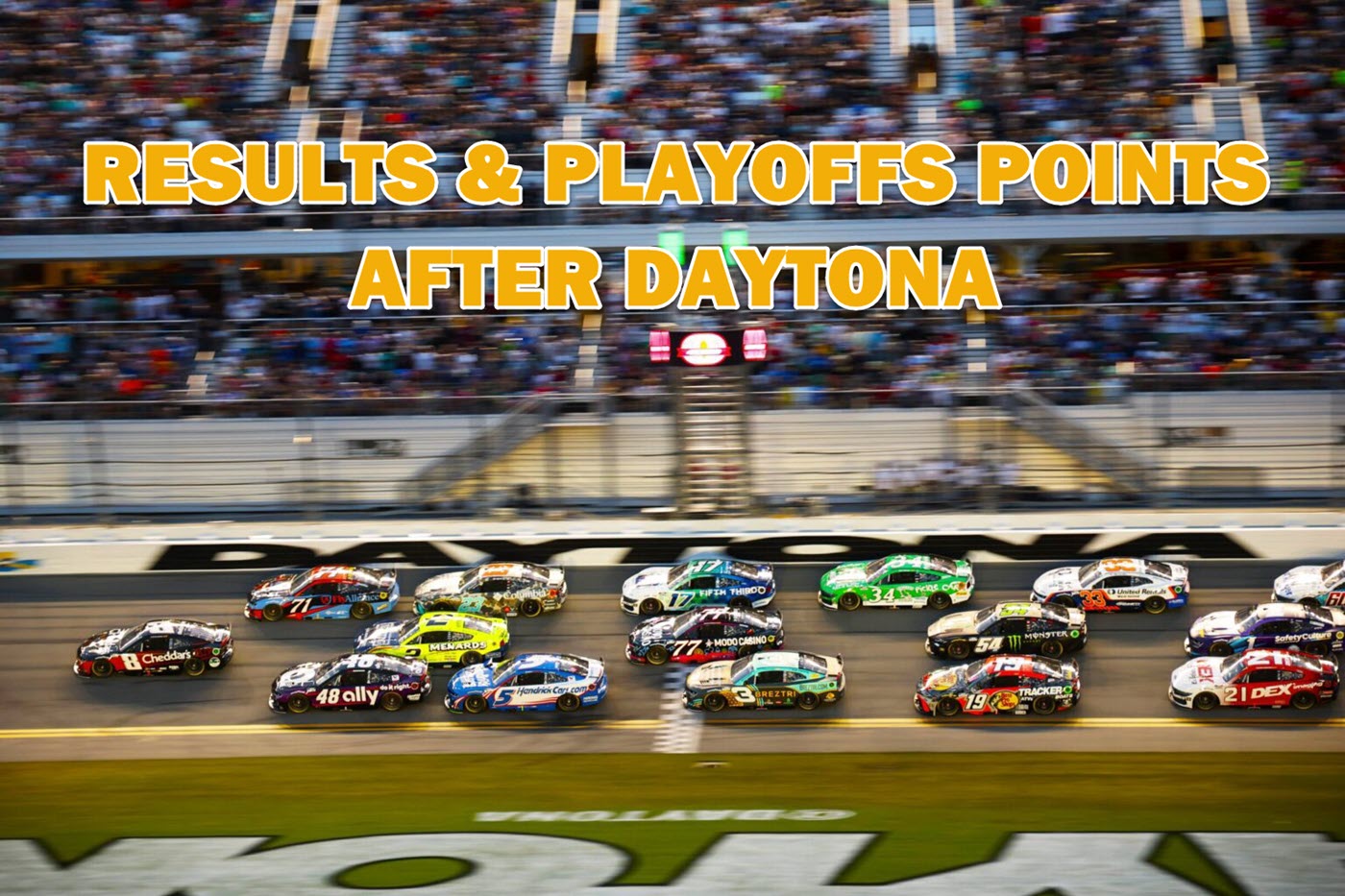 Results and Playoffs Points after Daytona International Speedway
